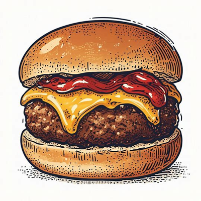 برگر بچه‌گانه