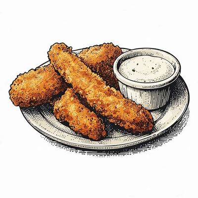 استریپس تند (۵ تکه)