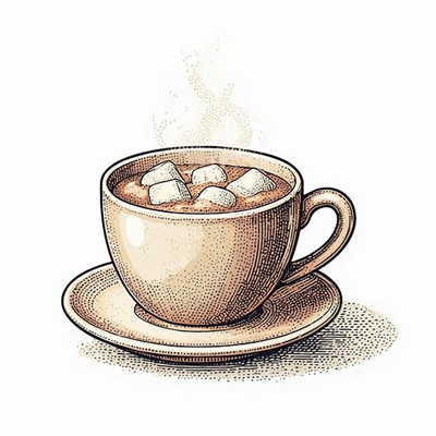 هات چاکلت مارشمالو