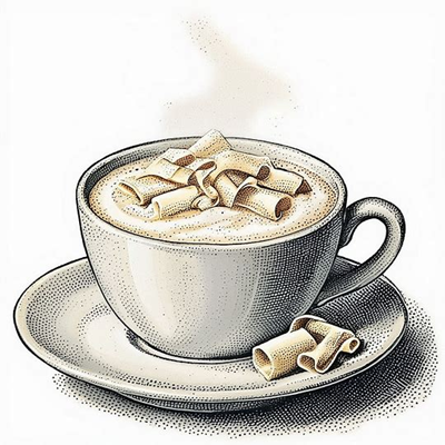 هات چاکلت سفید