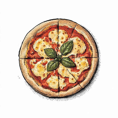 پیتزا مارگاریتا ایرانی