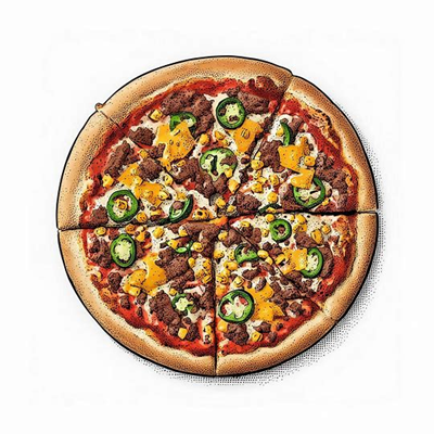 پیتزا مکزیکی