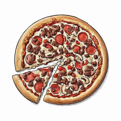 پیتزا مخلوط