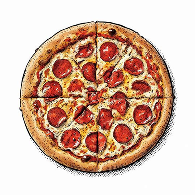 پیتزا پپرونی