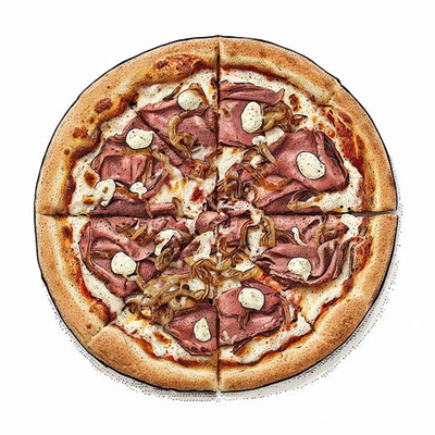 پیتزا رست بیف