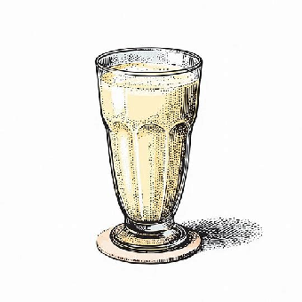 میلک‌شیک وانیل